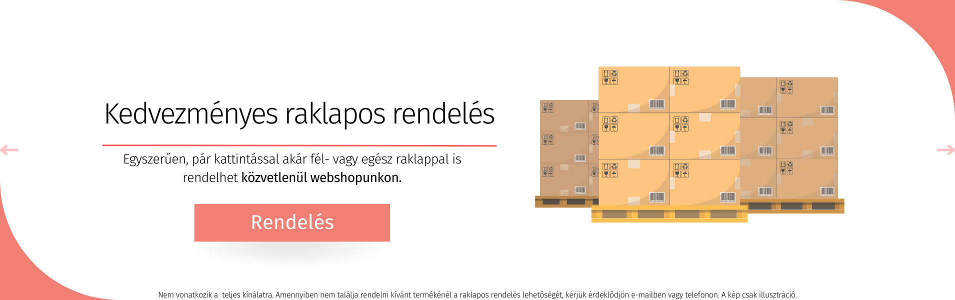 raklapos konzerv üveg, palack rendelés