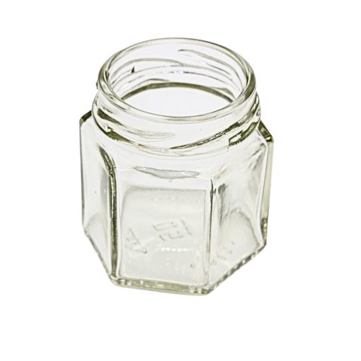 47ml Konzervüveg Hexagon 