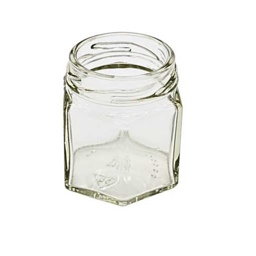 47ml Konzervüveg Hexagon 
