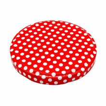 82-es konzervtető - piros-fehér pöttyös