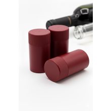 műanyag csavarzár bordó