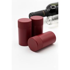 műanyag csavarzár bordó