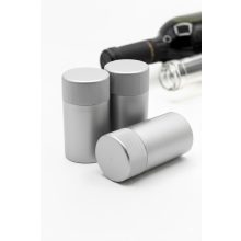 műanyag csavarzár - ezüst