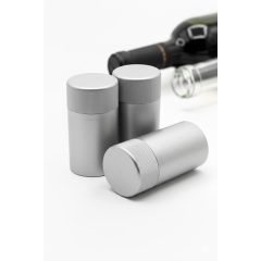 műanyag csavarzár - ezüst