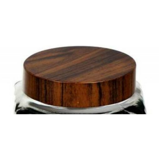 2000ml Tároló üveg Woody szögl.