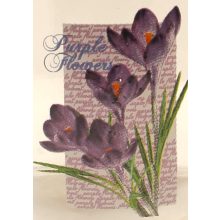 Tároló üveg 400 ml - krókusz  