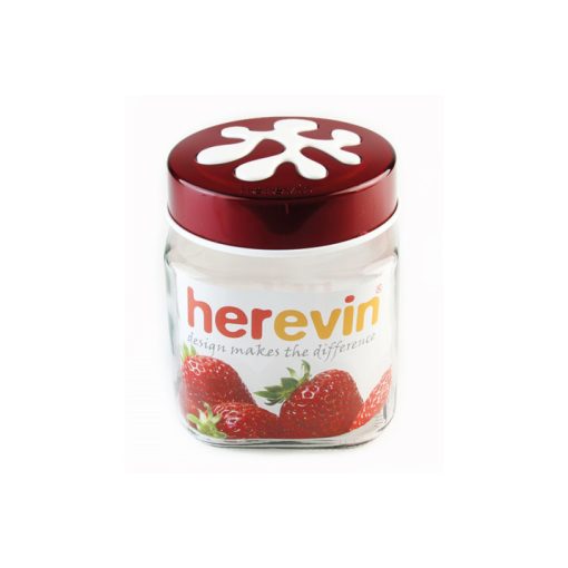 Tároló üveg 1000 ml - Puzzle - 3 színben