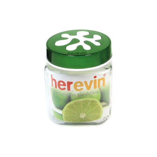 Tároló üveg 1000 ml - Puzzle - 3 színben