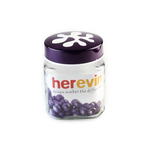 Tároló üveg 1000 ml - Puzzle - 3 színben