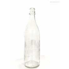 1000ml Karácsonyi Csatos Üveg Fagyöny/Manó mintával