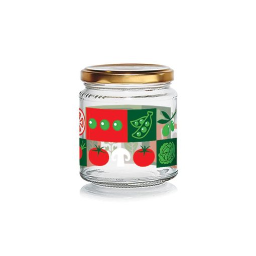 300 ml Konzervüveg tetővel For Pachino