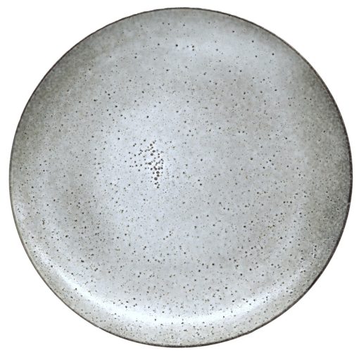 Kőhatású kerámia lapostányér