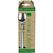 Evőkanál újra használható 20 db-os függeszthető kartonban
