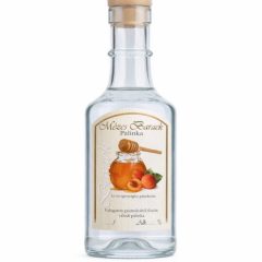 Pálinkás címke - Mézes Barack (nagy)