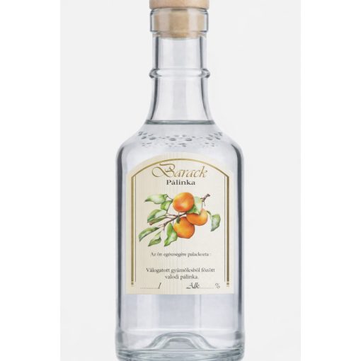 Pálinkás címke - Barack (nagy)